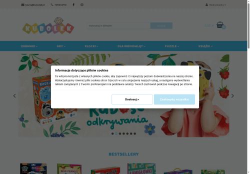 Sklep internetowy Kubolek.pl Tomasz Nowak